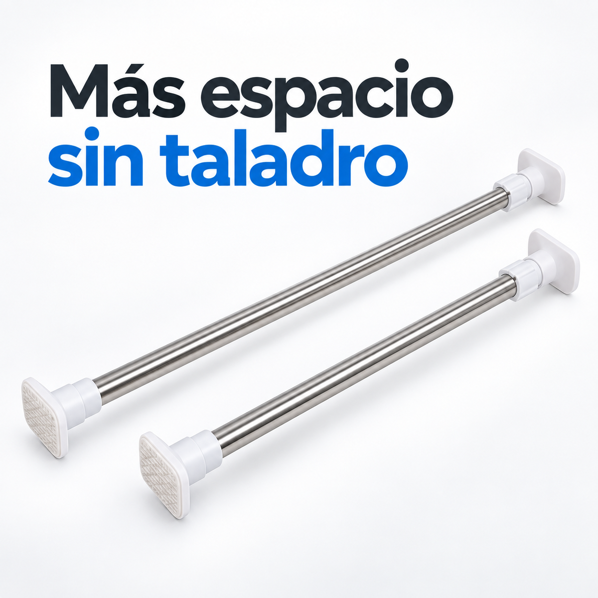 Barra Telescópica Multiuso Sin Taladro | Ajustable hasta 3 Metros